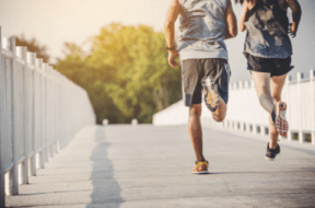 running