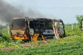 Amreli bus fire
