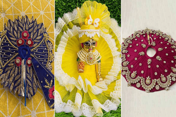 જન્માષ્ટમી પર શ્રી કૃષ્ણને પહેરાવો આવા સુંદર વસ્ત્રો