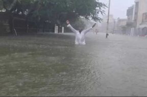 Khanbhaliya, rain