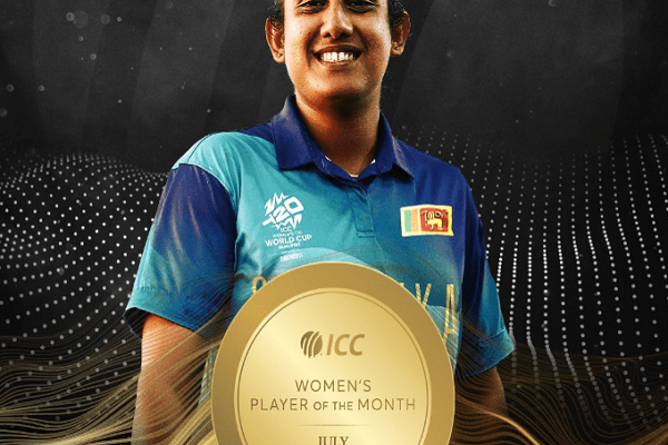 ચમારી અટાપટ્ટુની ICC મહિલા પ્લેયર ઓફ ધ મન્થ એવોર્ડ માટે પસંદગી