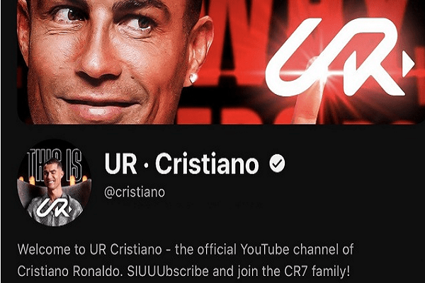 રોનાલ્ડોએ પોતાની ચેનલ ‘UR Cristiano’ શરૂ કરીને યુટ્યુબની દુનિયામાં એન્ટ્રી મારી