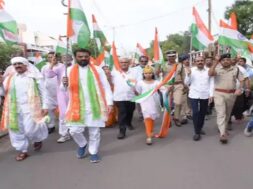 tiranga yatra, bhuj