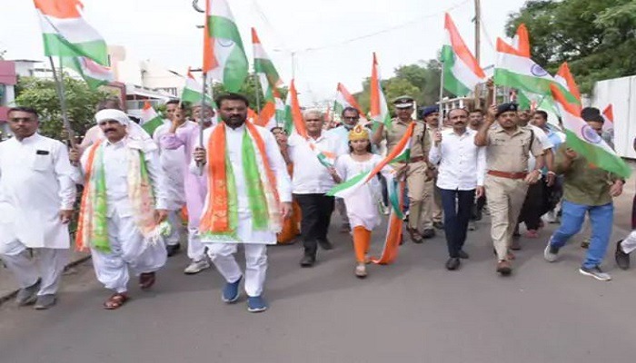 ગુજરાતમાં ગામેગામ  તિરંગાયાત્રા સહિતના વિવિધ કાર્યક્રમોને મળ્યો વ્યાપક જન પ્રતિસાદ