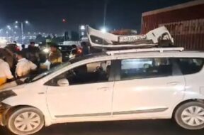 Accident, palanpur