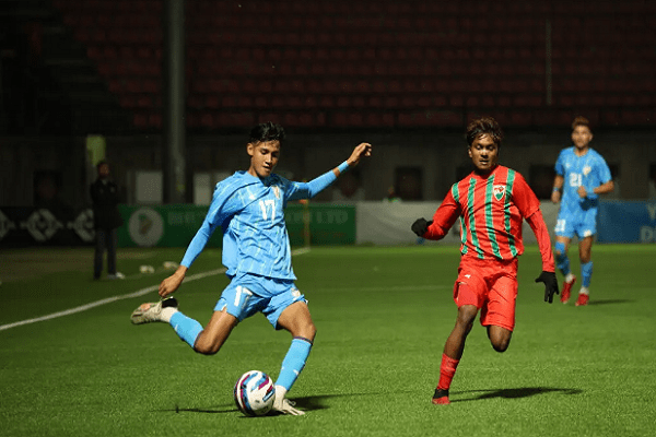 SAFF ચેમ્પિયનશિપ અન્ડર – 17માં ભારતે માલદીવને 3-0થી હરાવ્યું