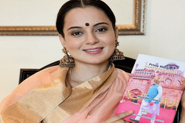 કંગના રનૌત દ્વારા સ્વ-સંપાદિત પુસ્તક ‘પ્રાઈમ મિનિસ્ટર નરેન્દ્ર મોદીઃ ફ્રોમ ધ રેડ ફોર્ટ’નું વિમોચન કરાયું