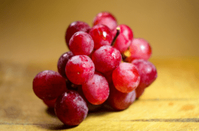 red grapes