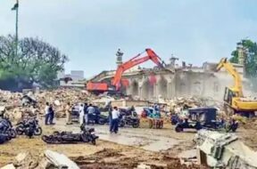 somnath, illegal pressure removed