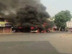 Fire, BRTS BUS