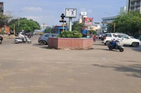 Rajkot, traffic circle
