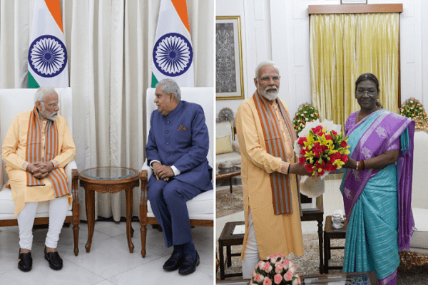 રાષ્ટ્રપતિ, પ્રધાનમંત્રી અને ઉપરાષ્ટ્રપતિએ સમગ્ર દેશવાસીઓને દિવાળીની શુભેચ્છાઓ પાઠવી