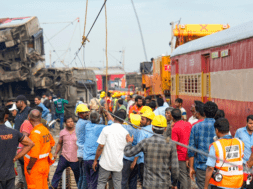 train exident