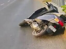 Accident, riverfront Ahmedabad
