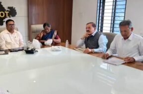 M P Mokariya with collector