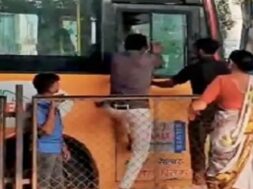 Surat, city bus driver fight