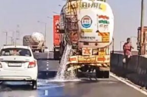 Accident, kutch, tanker fire