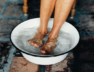 hot water