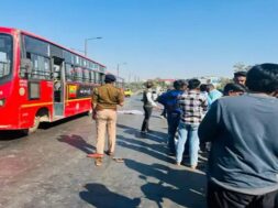 Accident, AMTS BUS