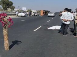 Accident, Tharad-sanchor highway
