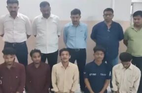cutting a cake with sword, nabira arrested