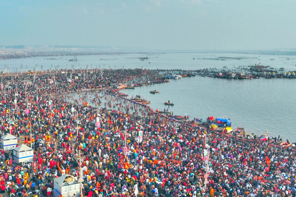 મહાકુંભમાં મૌની અમાવસ્યા ઉપર 7.64 કરોડ શ્રધ્ધાળુઓએ પવિત્ર ડુબકી લગાવી