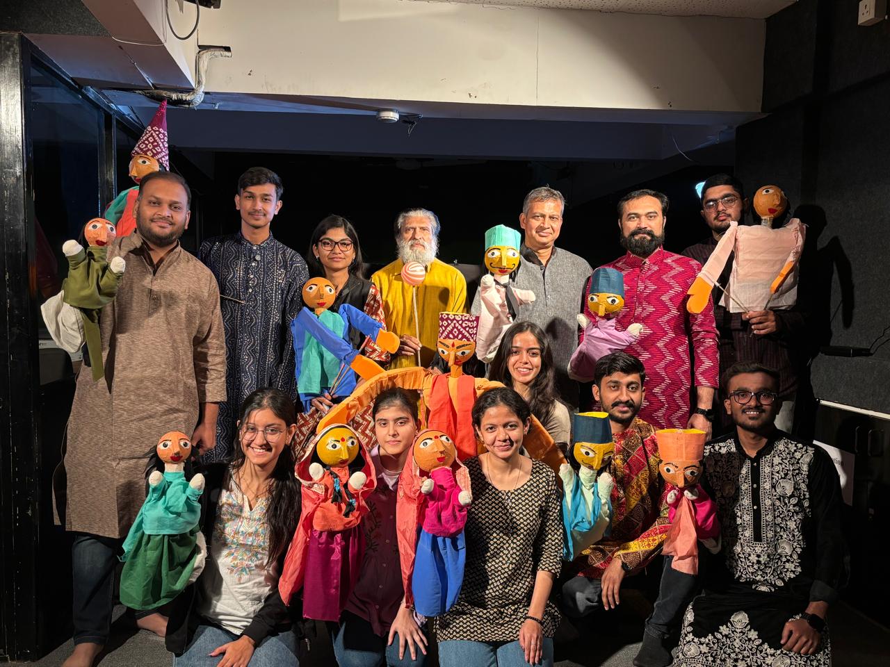 એનઆઈએમસીજેના વિદ્યાર્થીઓએ પપેટના માધ્યમથી આરોગ્ય-સ્વચ્છતાનો સંદેશ આપ્યો