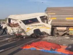 Accident, limbadi highway
