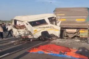 Accident, limbadi highway