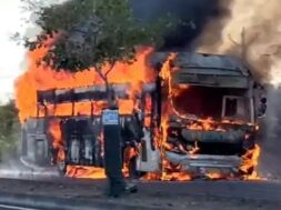 Bus Fire,