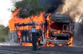 Bus Fire,