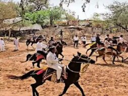 Horse riding