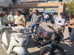 Rajkot, police drive