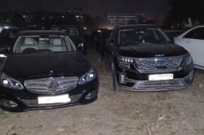 Surat police, cars seazed
