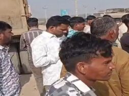 Vankaner highway, accident