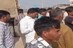 Vankaner highway, accident