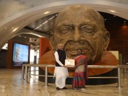 president murmu, visit statu of unity