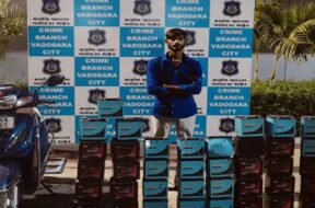 Battery thif caught