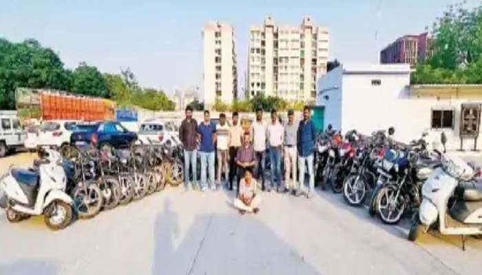 અમદાવાદથી બાઈક ચોરીને રાજસ્થાનમાં વેચવાનું કૌભાંડ, પોલીસે 31 બાઈક કબજે કર્યા
