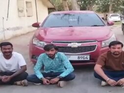 Cars stunts, thee accused arrested