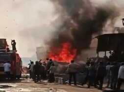 Dhangdhra, Fire