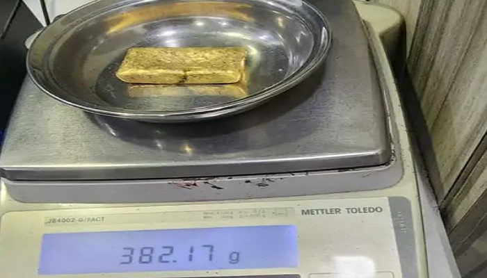 અમદાવાદના સરદાર પટેલ એરપોર્ટ પર 34.73 લાખનું સોનુ પકડાયુ
