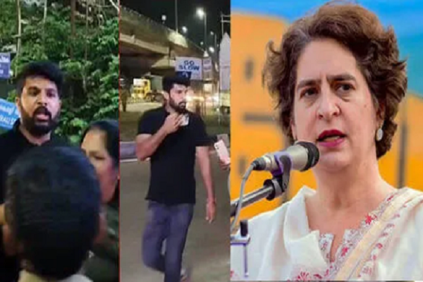 કેરળ: સાંસદ પ્રિયંકા ગાંધીના કાફલાને રોકવા બદલ યુટ્યુબર અનીશ અબ્રાહમની ધરપકડ