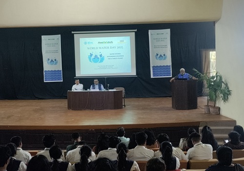 વિશ્વ જલ દિવસ 2025: “જળનું ભવિષ્ય – તરસ્યા ગ્રહ માટે ટકાઉ ઉકેલ” કાર્યક્રમનું આયોજન કરાયું