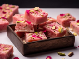 rose barfi