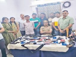 surendranagar , weapons seized