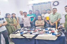 surendranagar , weapons seized