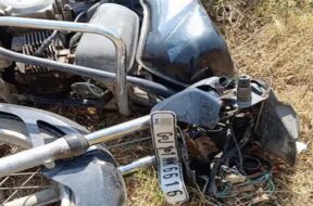 Accident, junadhgh highway