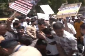 Ahmedabad, muslim community demonstration
