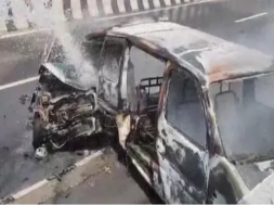 CAR FIRE